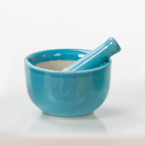 Health Care Logistics Colorful Mortar and Pestle, Light Blue