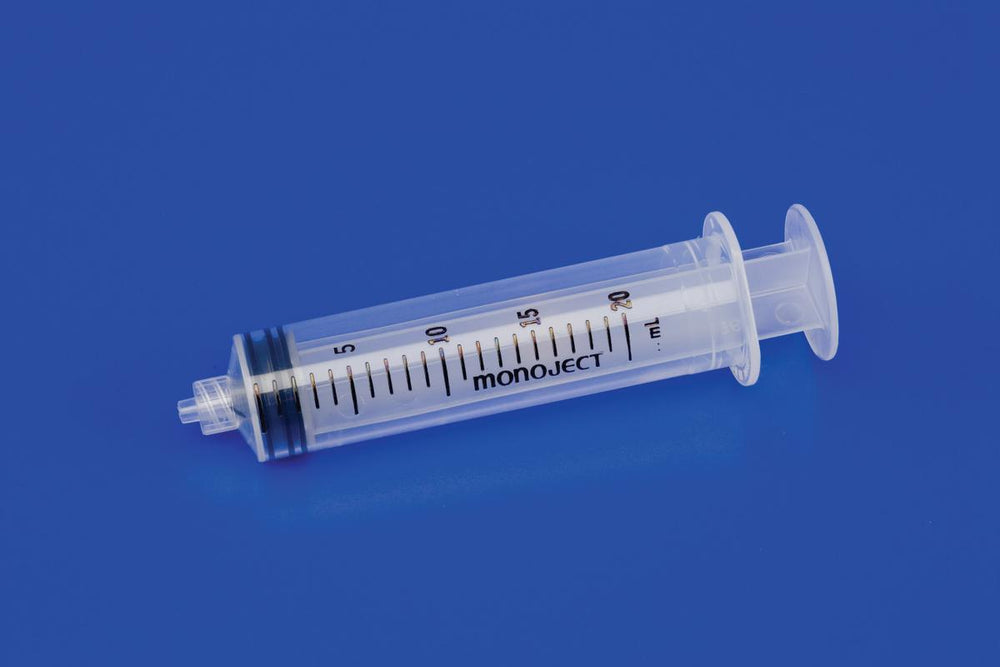 Health Care Logistics Luer Lock Tip Syringe, 20 mL