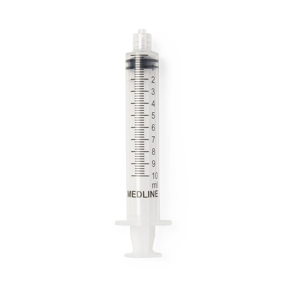 Health Care Logistics Sterile Luer Lock Syringe, 10 mL