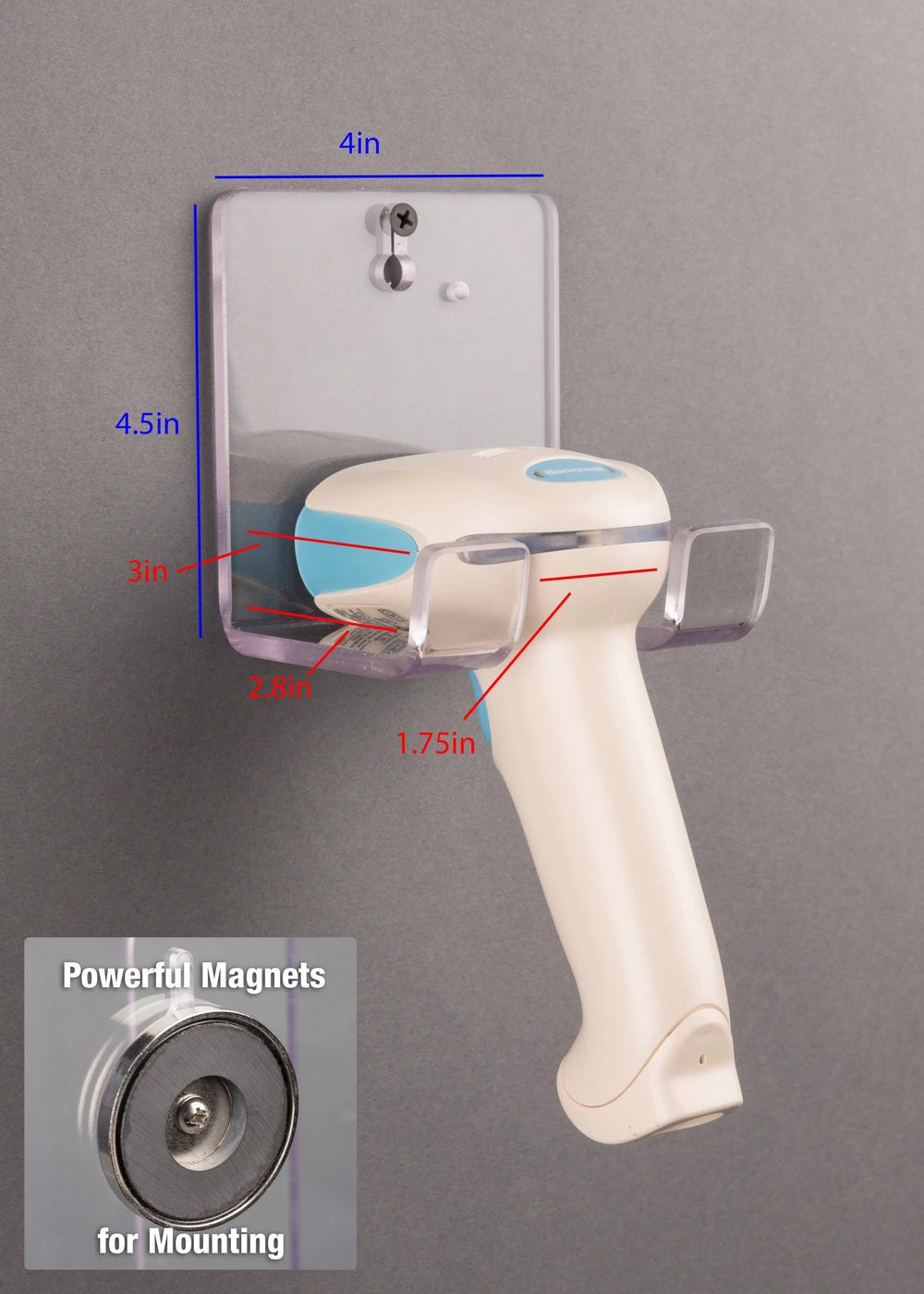 Barcode Scanner Holder (Magnets 2)