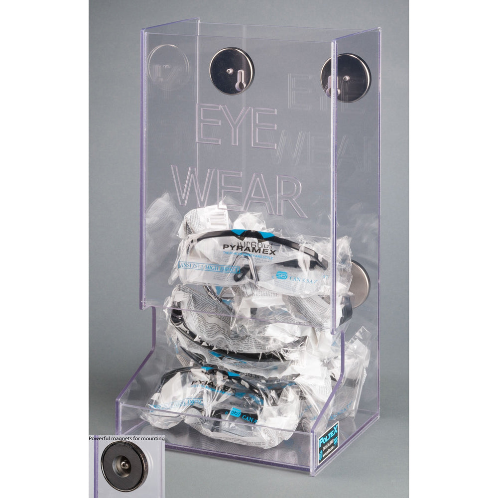 Bulk Protective Eyewear Dispenser (Magnets 4)