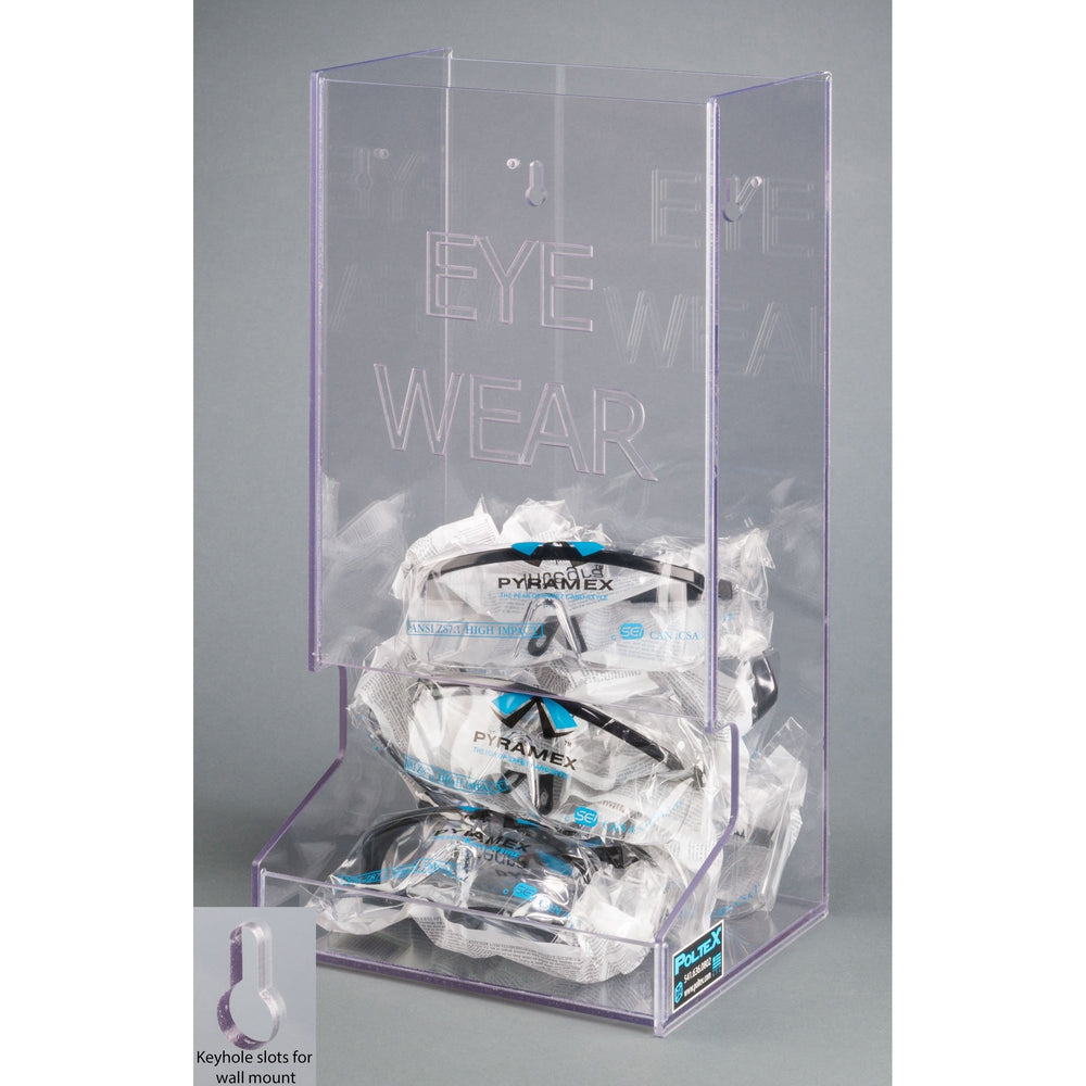 Bulk Protective Eyewear Dispenser (Wall Mount)