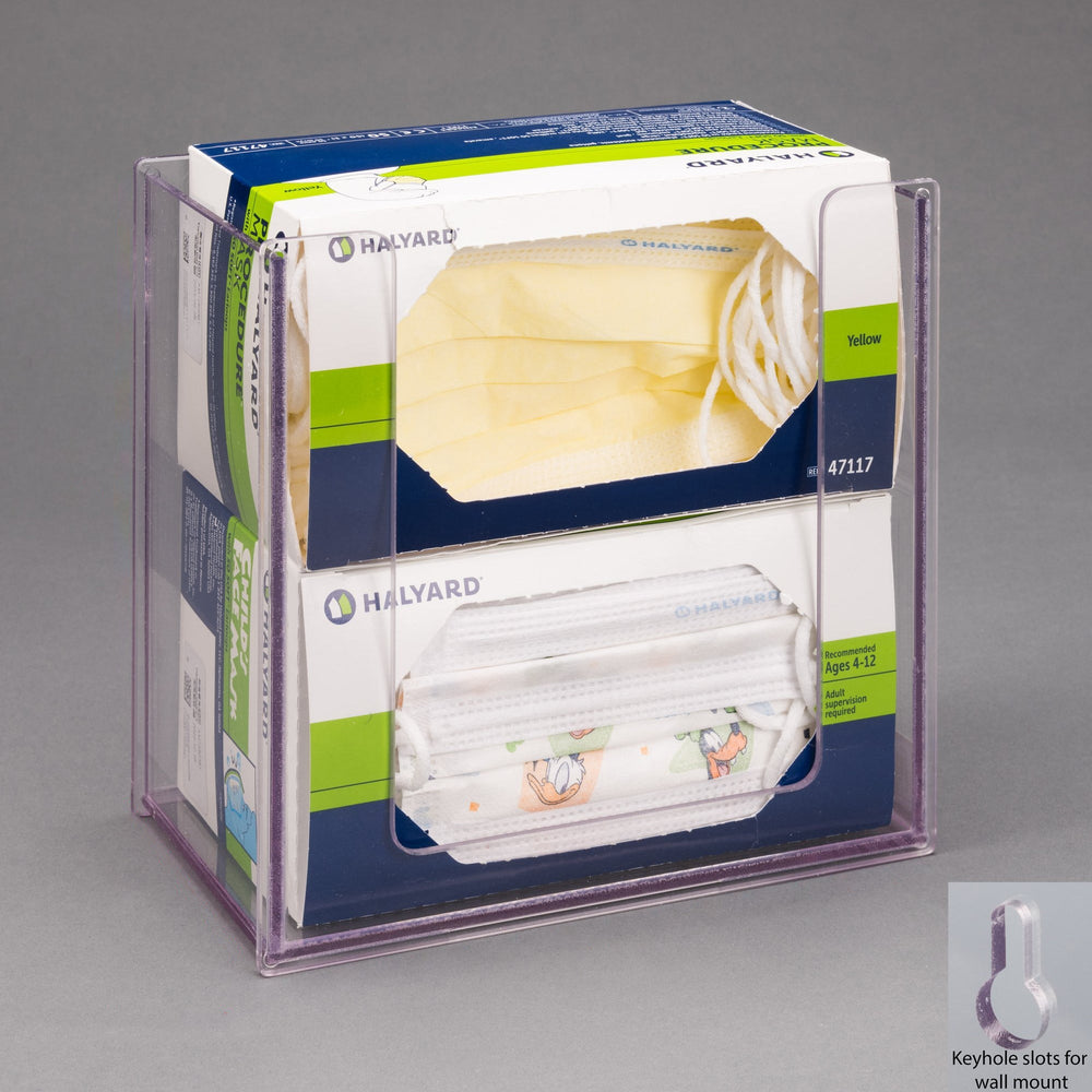 Child and Adult Mask Holder (Wall Mount)