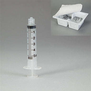 Health Care Logistics Sterile BD™ Luer-Lok™ Syringe Pharmacy Pack, 5mL