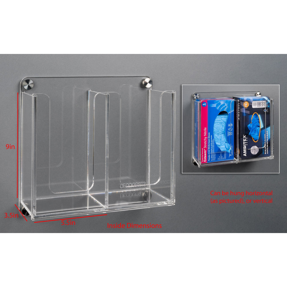 Deco Glove Box Holder-2 Box (SSCAP4)
