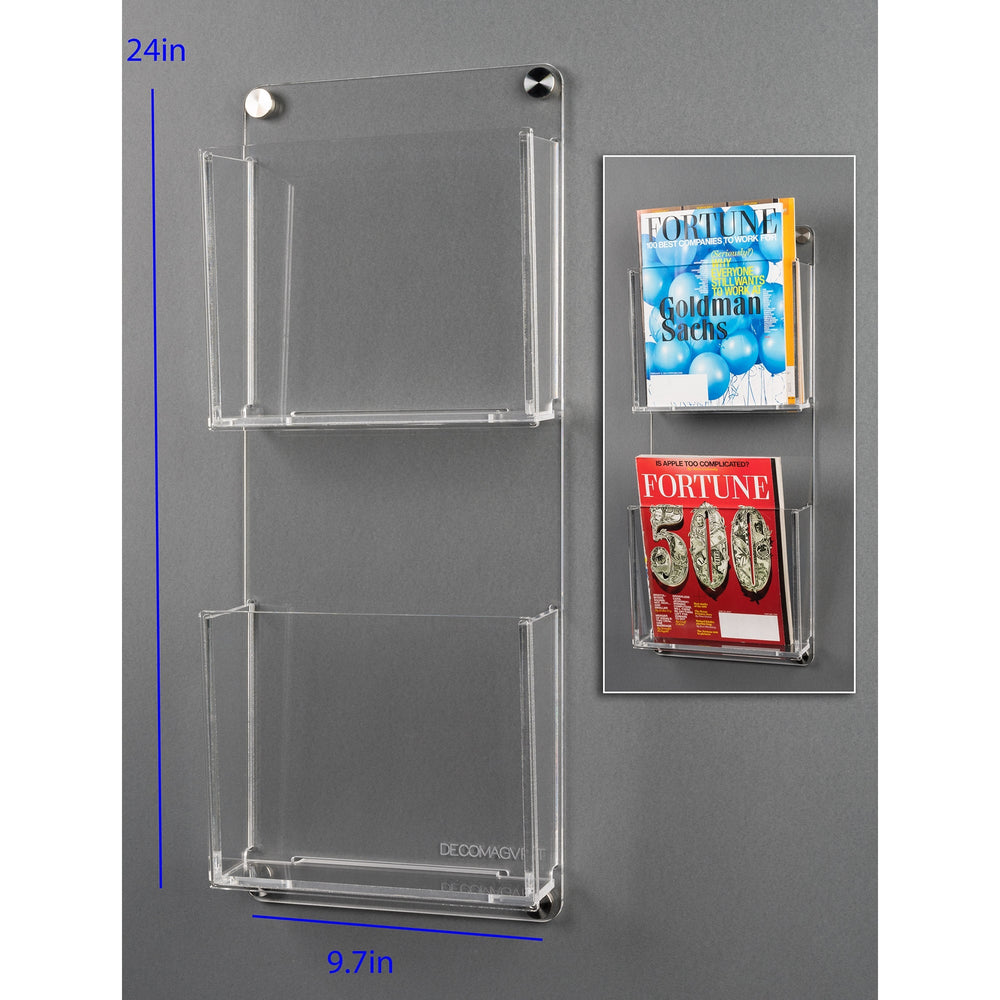 Deco Vertical Magazine Rack (SSCAP4)
