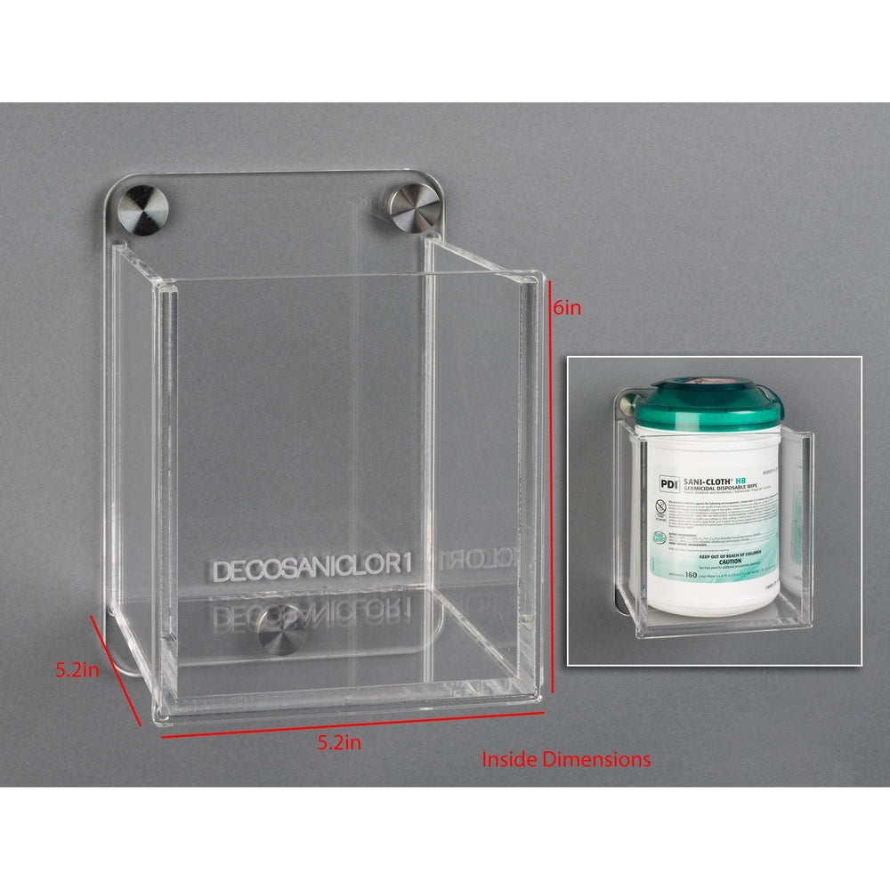 Deco Wipe Tub Holder-1 Position (SSCAP3)