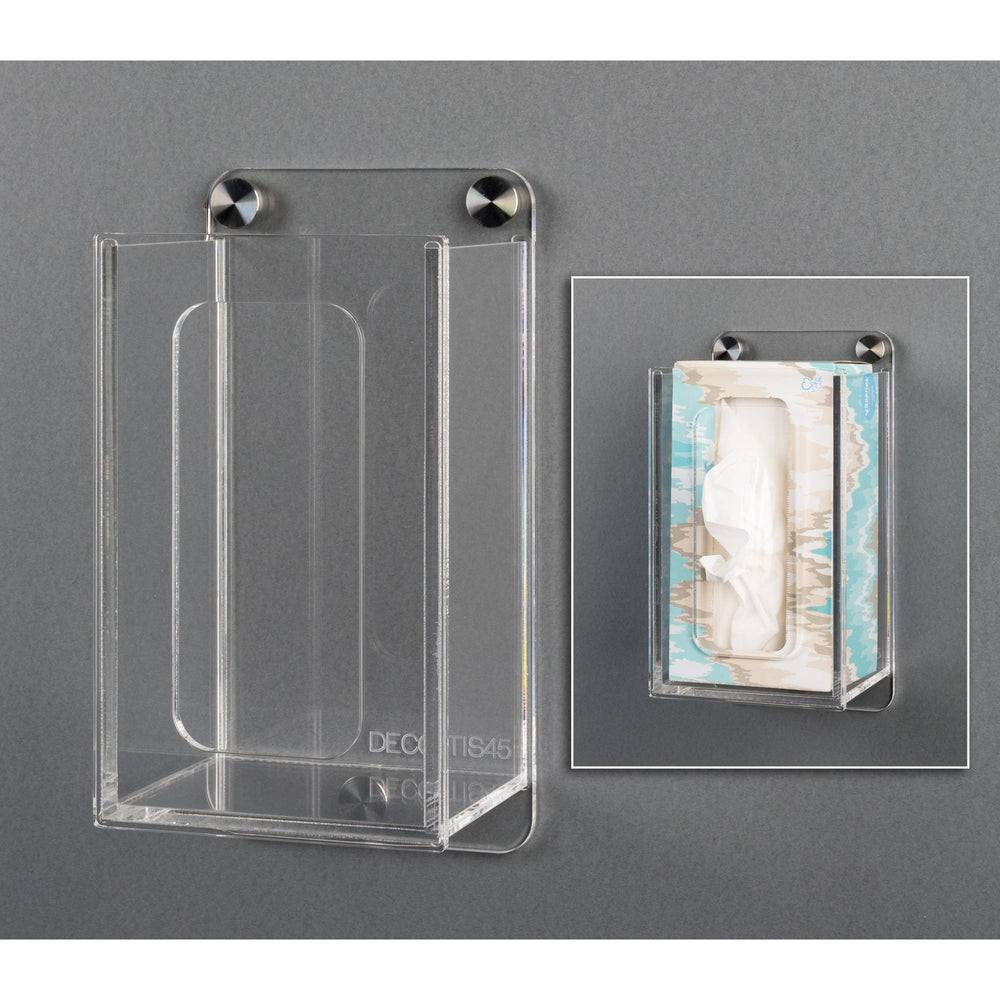 Deco Tissue Box Holder-2.2in Deep (SSCAP3)