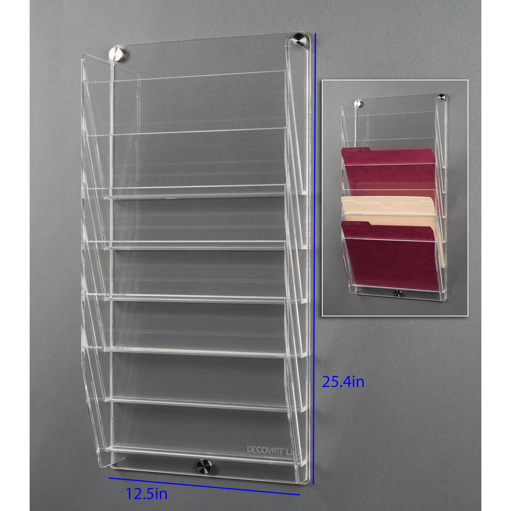 Deco Vertical Wall File-6 Position (SSCAP3)