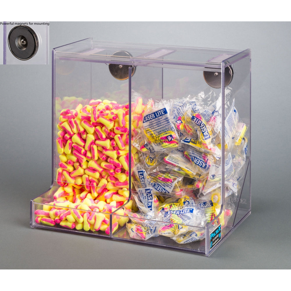 Double Bulk Earplug Dispenser (Magnets 3)