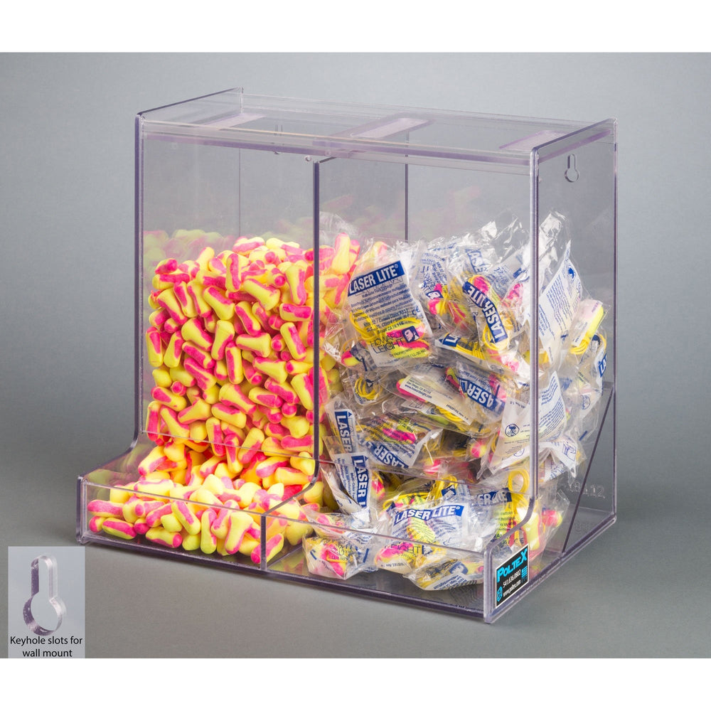 Double Bulk Earplug Dispenser (Wall Mount)