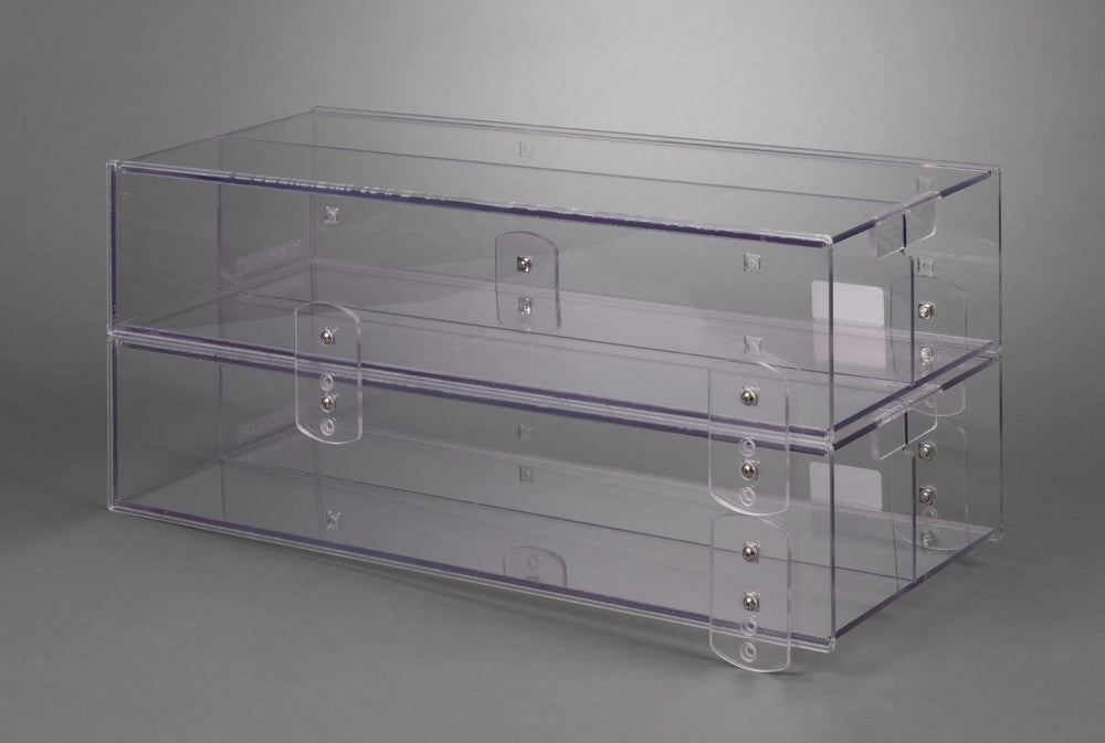 Modular Foley Rack- 2 Pocket Unit Starter Pack, 4x4x21 Pocket (2ea FOLEYSTAK421, 2ea FOLEYSTAK Kit)