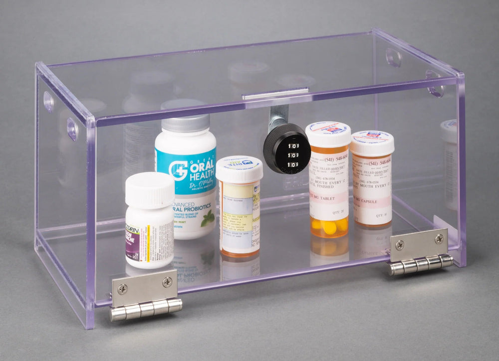 Cold Storage Lock Box-12x6x5in