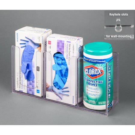 2 Glove Box/Wipe Holder (Wall Mount)