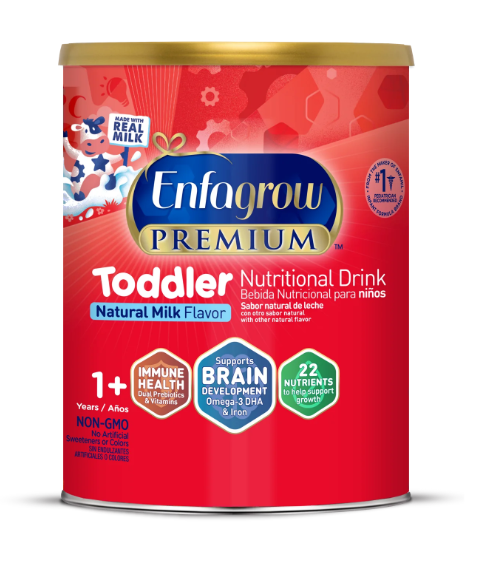 Enfagrow® PREMIUM Toddler Nutritional Drink - Natural Milk Flavor - Powder