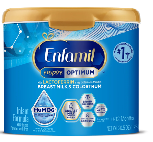 Enfamil Enspire™ Optimum Infant Formula - Powder - 20.50 oz Tub