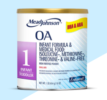 OA 1 Infant Formula & Medical Food - Powder - 1 lb Can