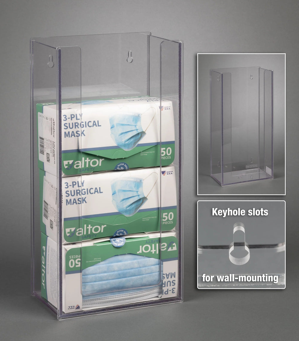 Mask Box Dispenser-4 Box (Wall Mount)