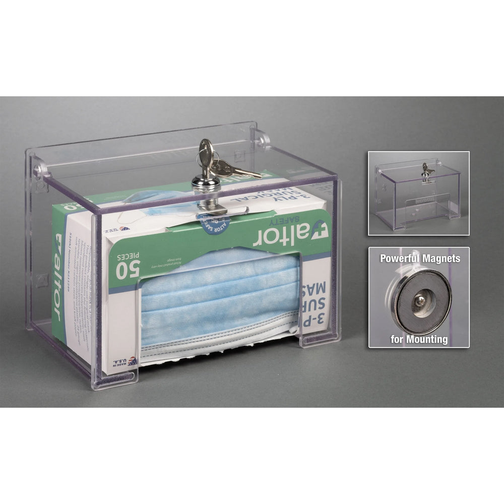 Locking Mask Box Holder-1 Box (Magnets 2)