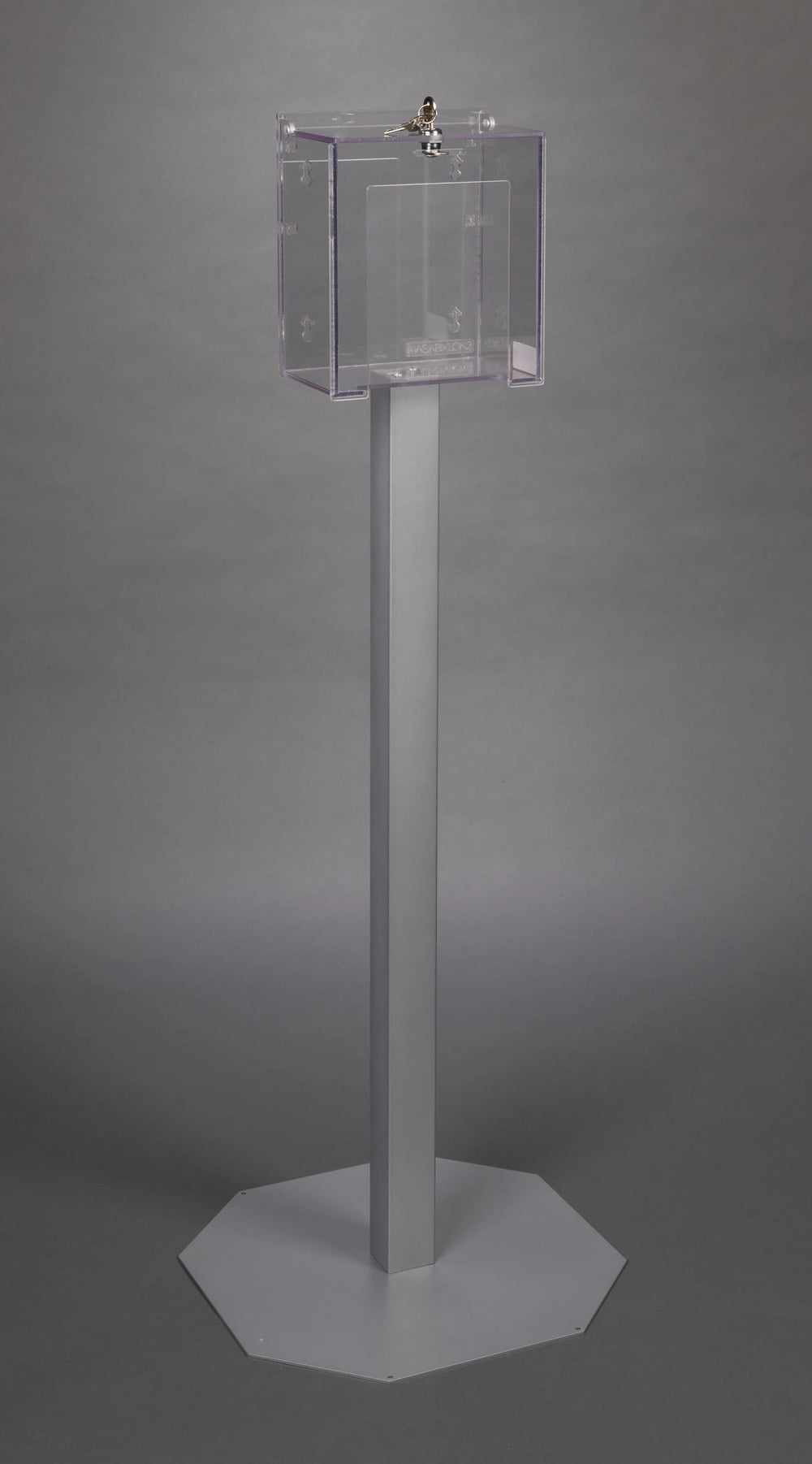 Locking 2 Mask Box Holder (2STL Stand, 2 STL Kit)