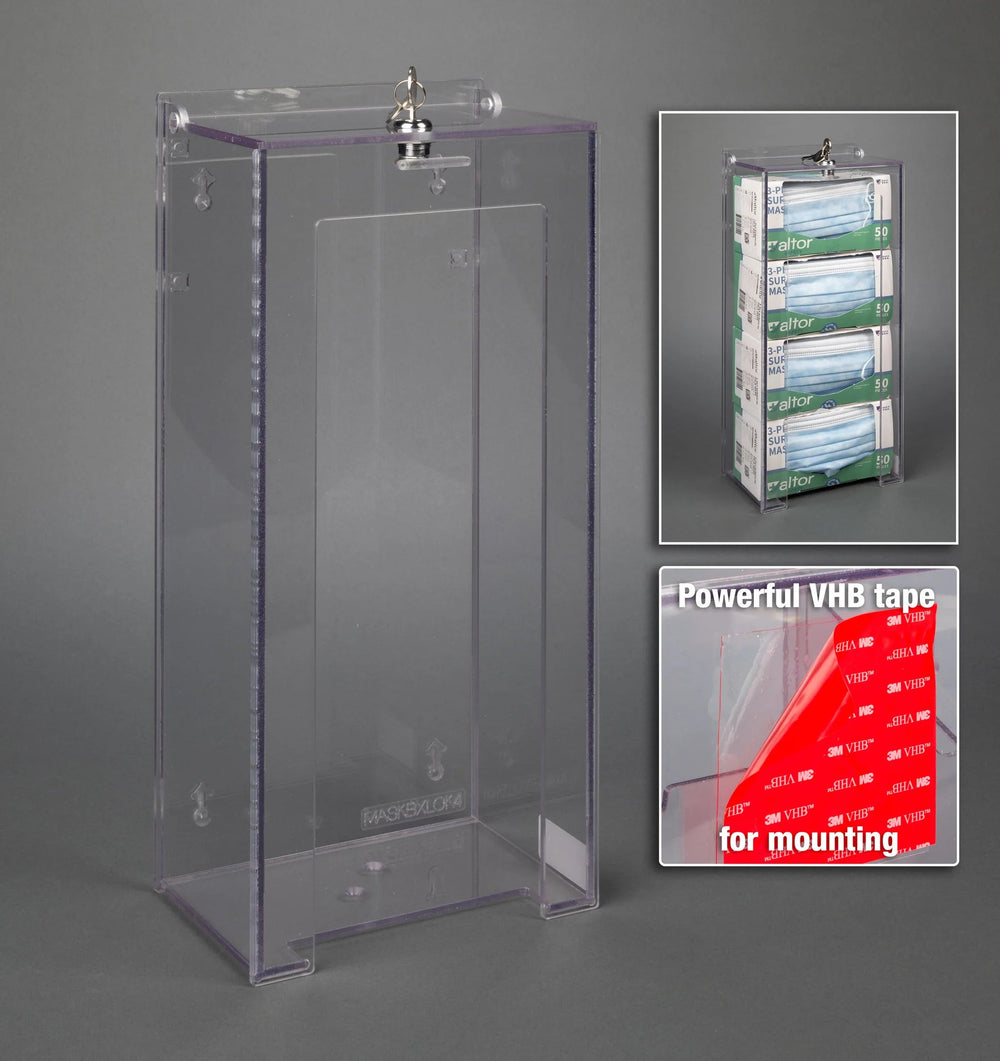 Locking Mask Box Holder-4 Box (VHB Tape)