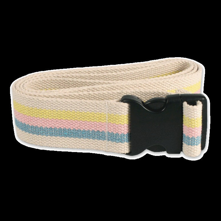 Gait Belt - Plastic buckle, 60" x 2", Multi-Color, 1/bag