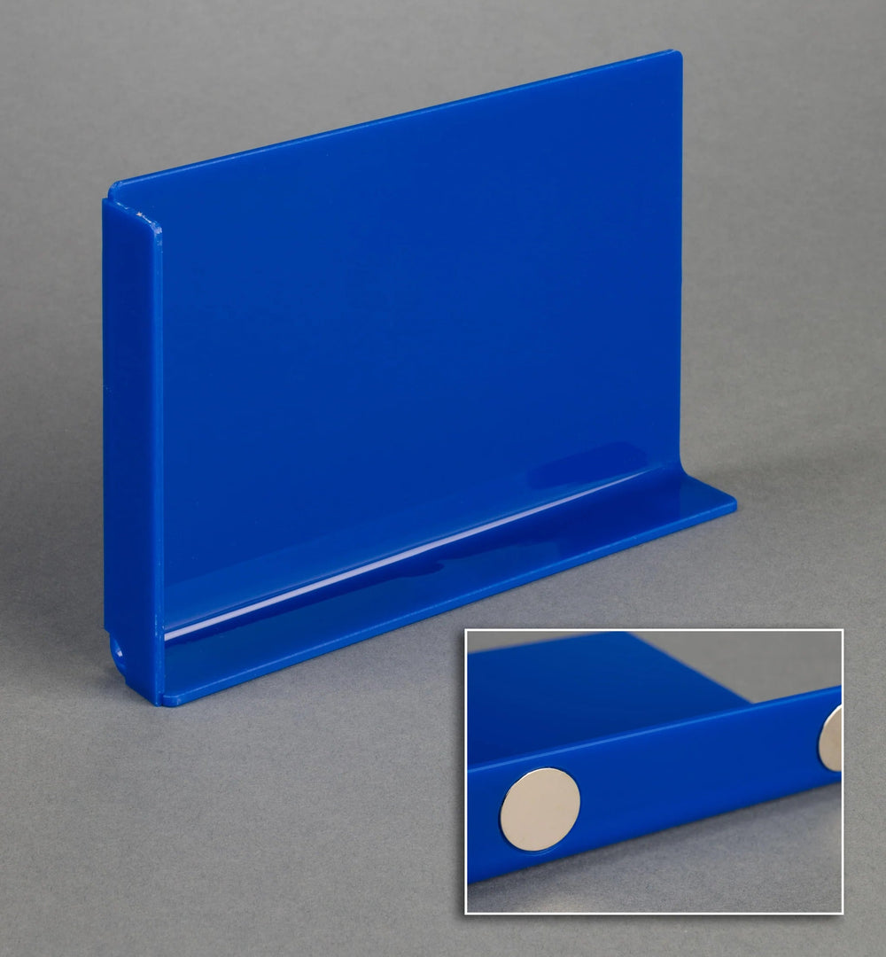 Pharmacy Divider With Tab Face, BLUE - 7.75in wide x 5in tall