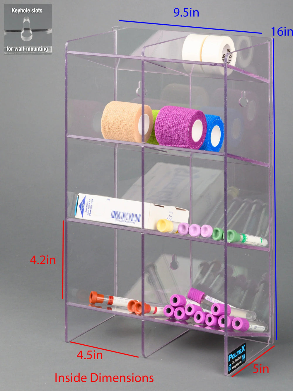 Phlebotomy Organizer-2 Column