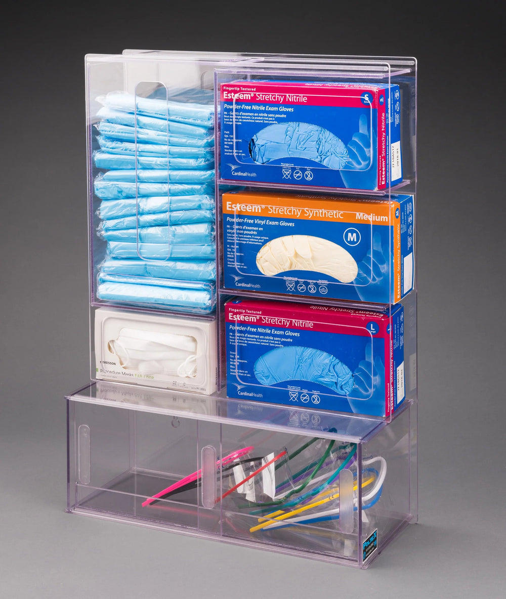PPE Station w/Goggle Bin