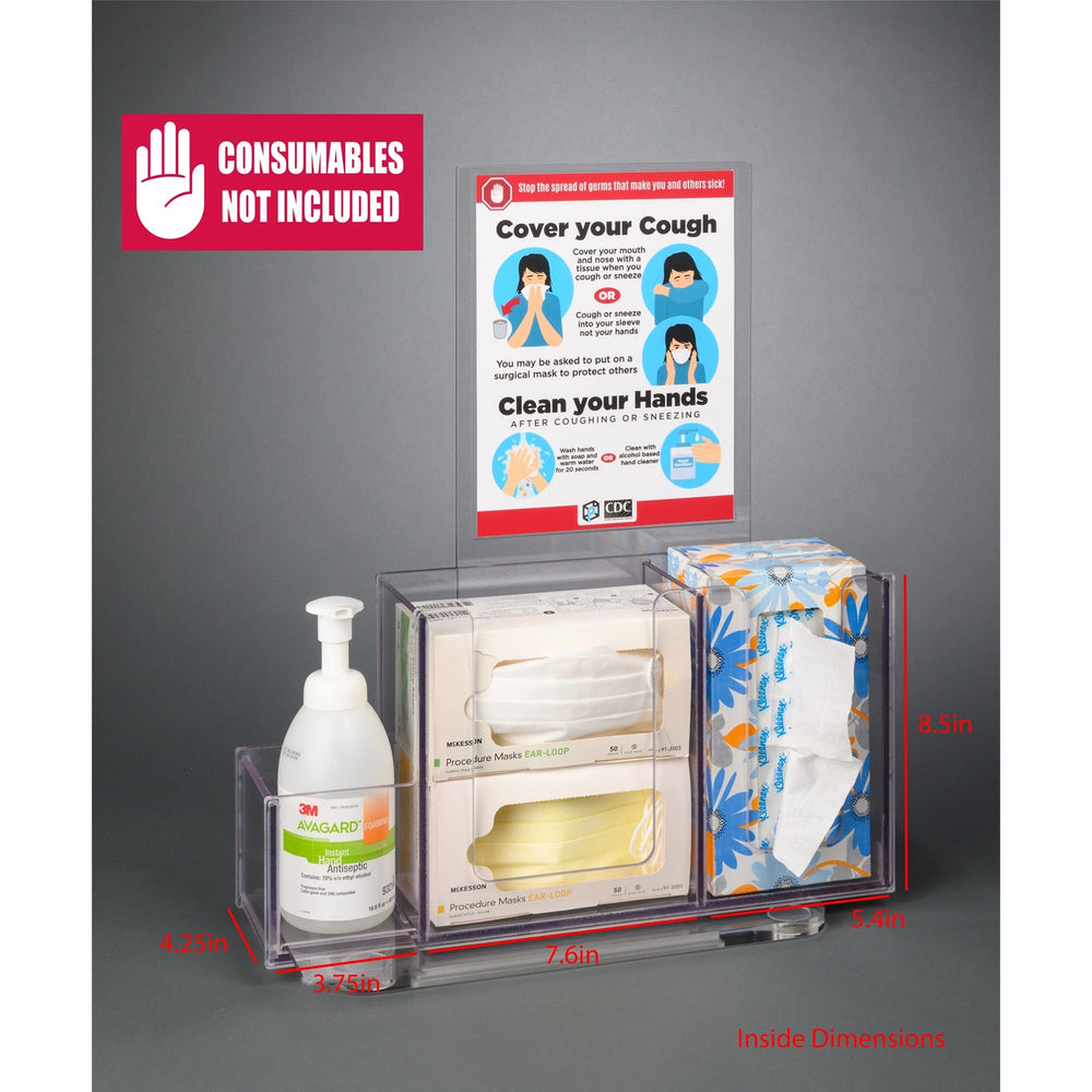 Respiratory Hygiene Station I (CT Base, DCL Sign, RHS CT Kit)