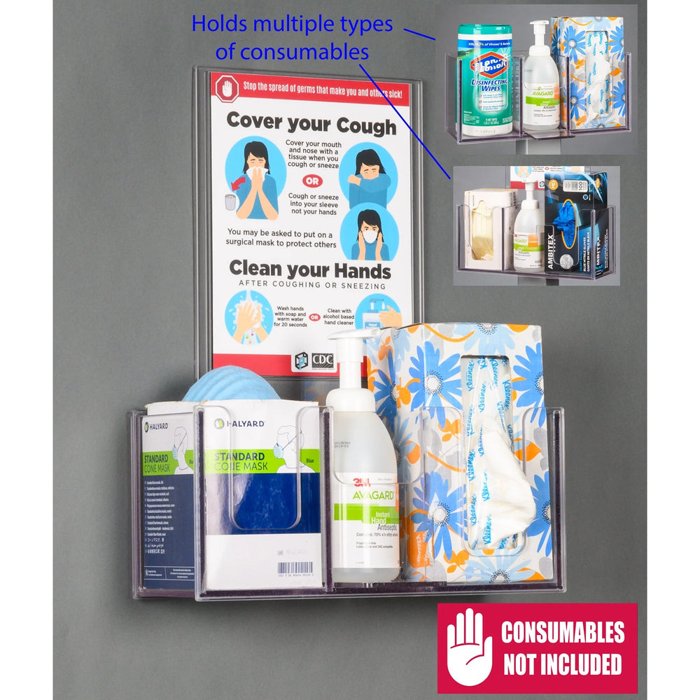 Respiratory Hygiene Station Q (RHS Wall Kit Decal Sign)