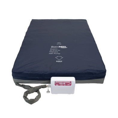 10445 10446 Air Mattress Pump, White/Blue