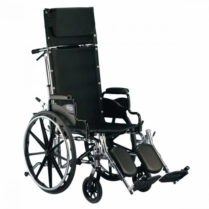 Bariatric Reclining Wheelchair Rear Wheel-26" & 28",Black ( Only Rear Wheel, NOT A Complete Wheelchair)