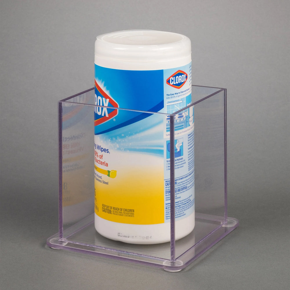 Sani/Clorox Wipe Holder-1 Pocket Countertop (Bump)
