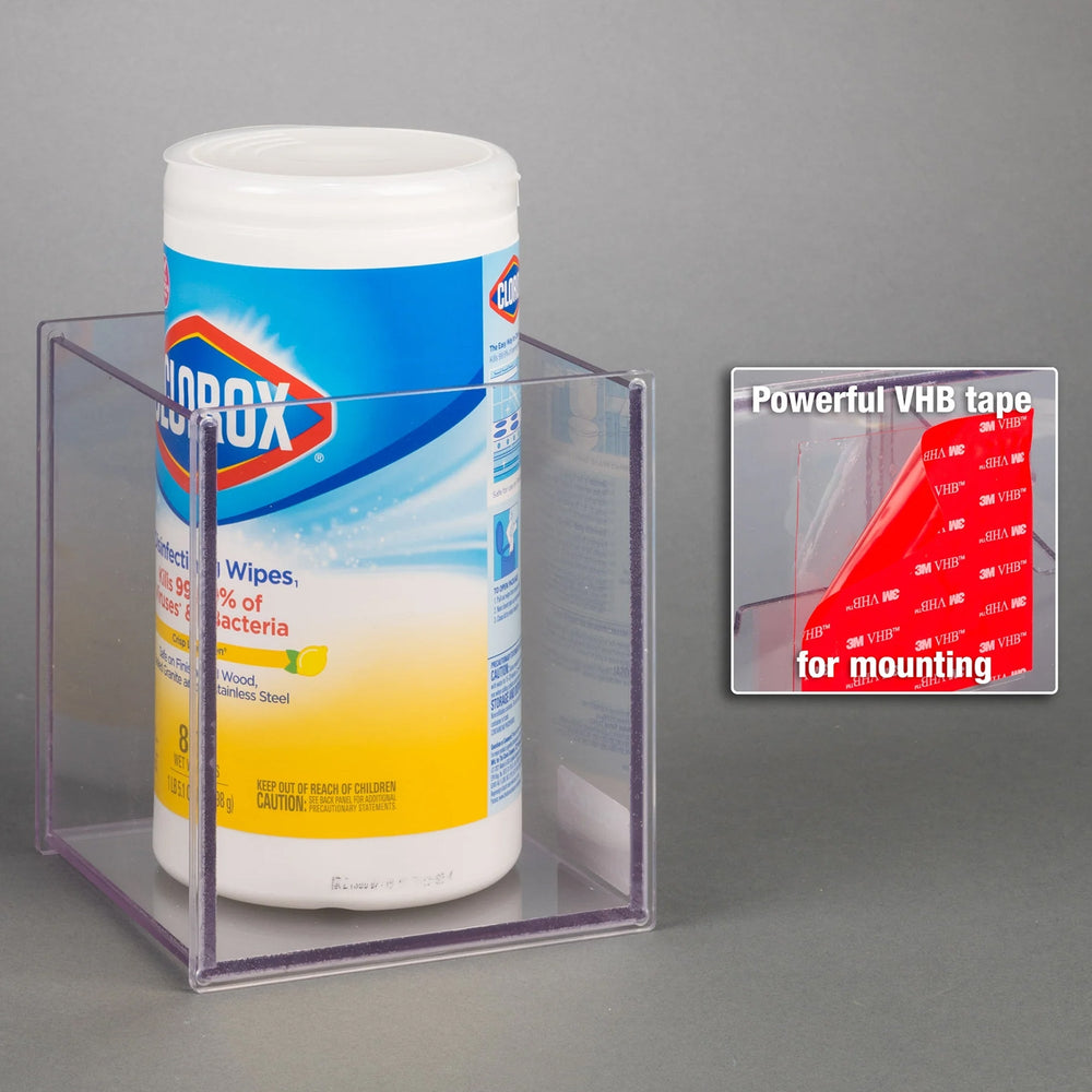 Sani/Clorox Wipe Holder-1 Pocket (VHB Tape)