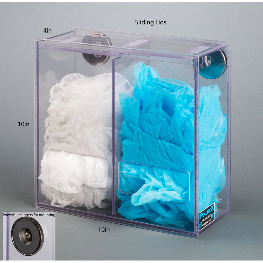 Bulk PPE Dispenser-10x10x4-Split (Magnet 3)