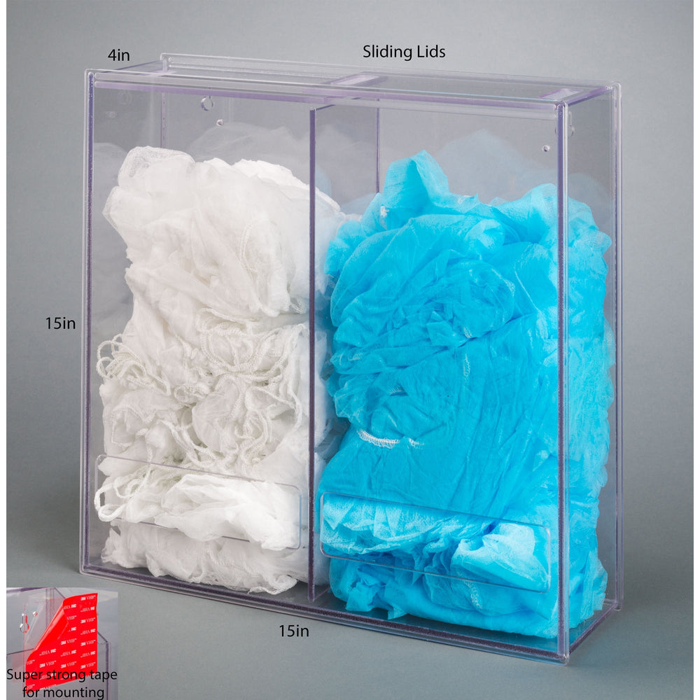 Bulk PPE Dispenser-15x15x5-Split (VHB Tape)
