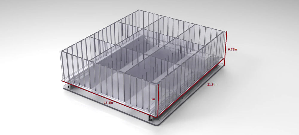 Stand Alone Slide-Out Drawer-18.5in W x 22in Deep