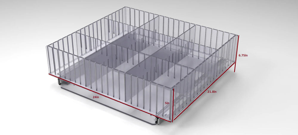 Stand Alone Slide-Out Drawer-24in W x 22in Deep