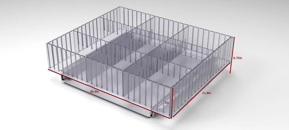 Stand Alone Slide-Out Drawer-26.5in W x 22in Deep