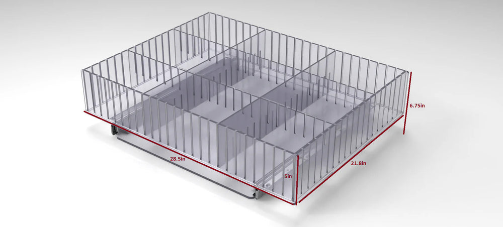 Stand Alone Slide-Out Drawer-28.5in W x 22in Deep