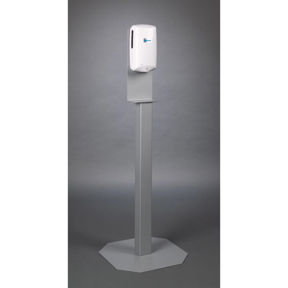 Touch Free Hand Sanitizer Dispenser Stand w/TF Disp (3 STL Stand, 3STL Kit, EcoLab TF Dispenser)