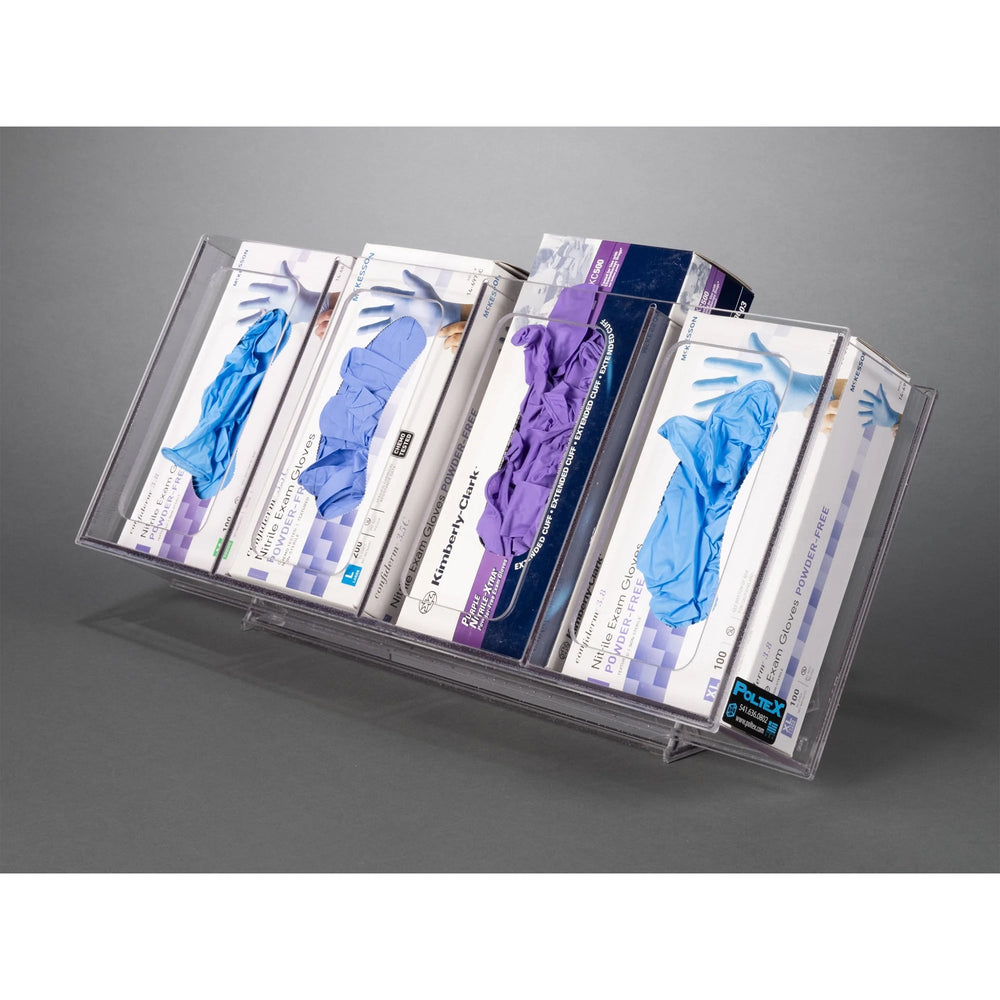 Countertop Glove Box Holder-4 Box (Bump, 4GBST, K10)