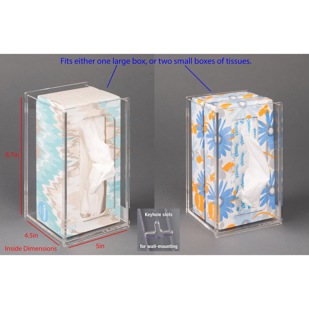 Tissue Box Holder-4.5D (Wall Mount)