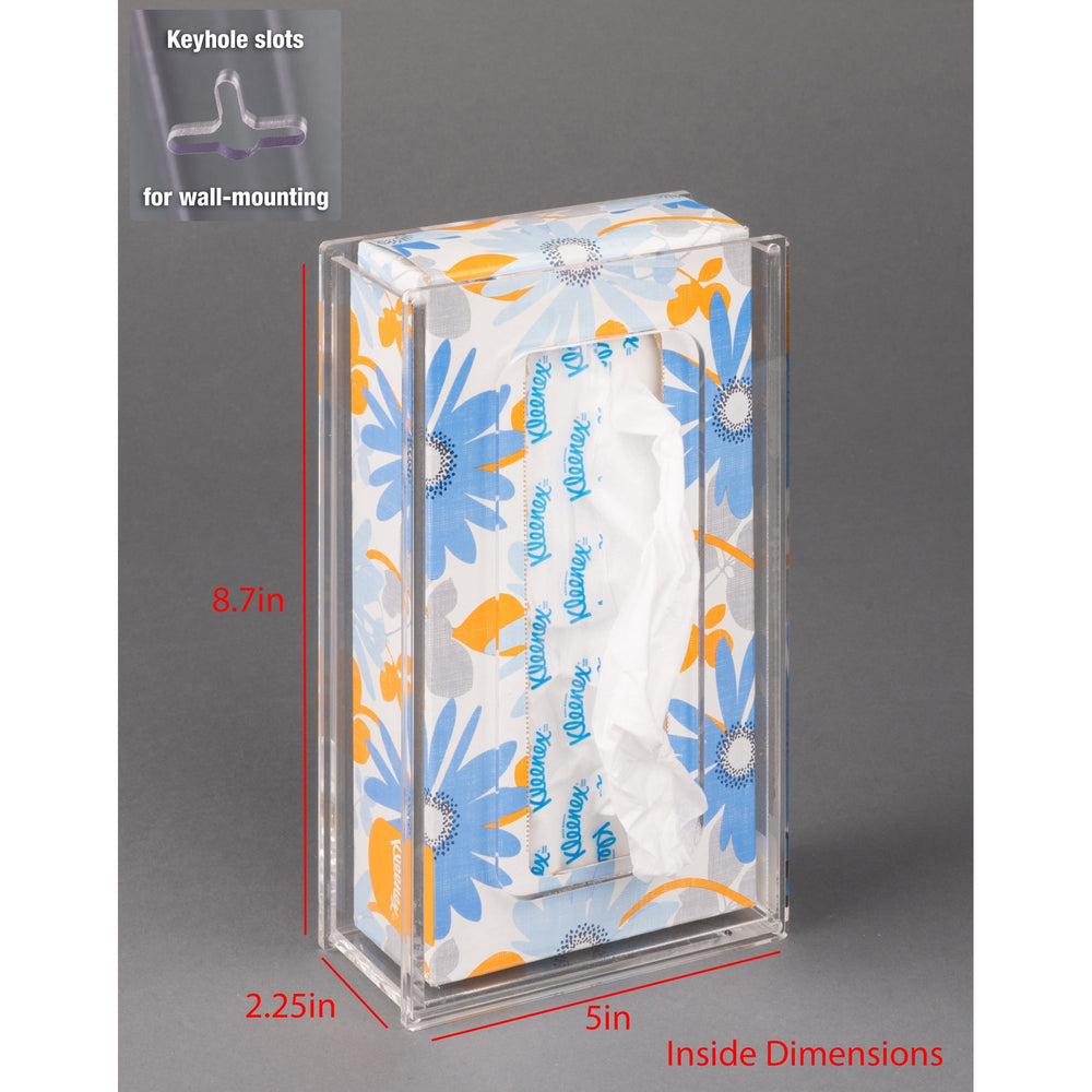 Tissue Box Holder-2.2D (Wall Mount)