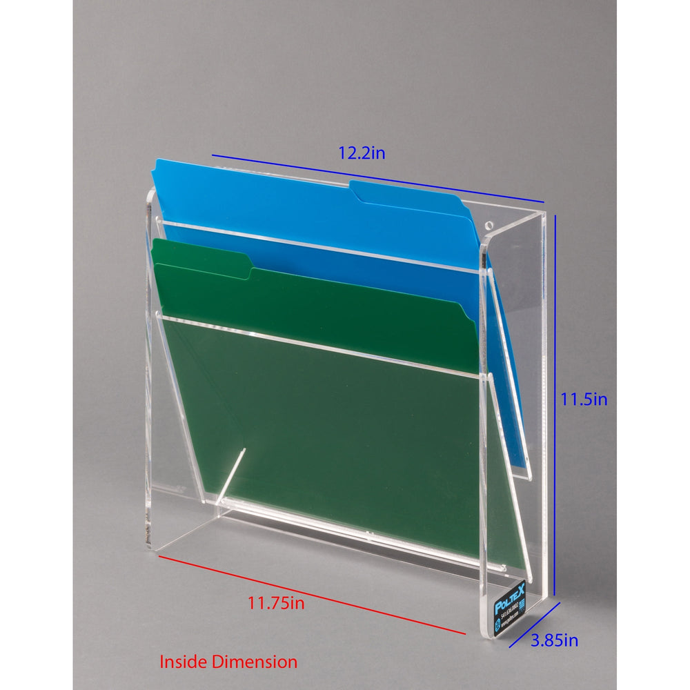 Vertical Wall File-Landscape, 2 Pocket