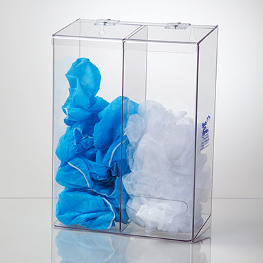 Health Care Logistics All-Purpose Bulk Dispenser, Double Compartment