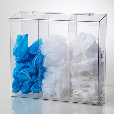 Health Care Logistics All-Purpose Bulk Dispenser, Triple Compartment