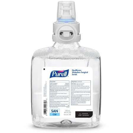 Surgical Scrub Purell® 1200 mL Dispenser Refill Bottle Ethyl Alcohol
