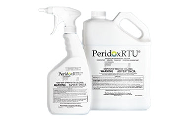 PeridoxRTU® Sporicidal Surface Disinfectant Cleaner Peroxide Based Liquid 32 oz. Bottle Vinegar Scent Sterile